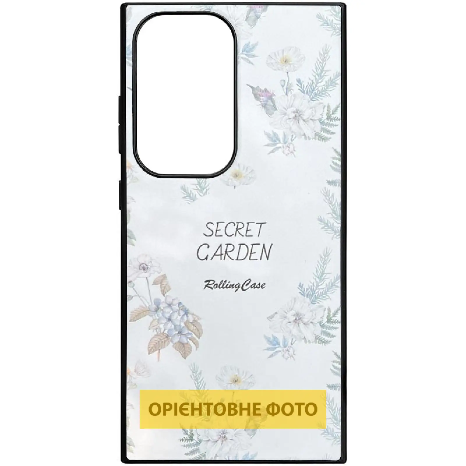 TPU+PC чехол Soft Secret Garden для Xiaomi Redmi Note 14 Pro 5G, White, Силикон, купить оптом с доставкой