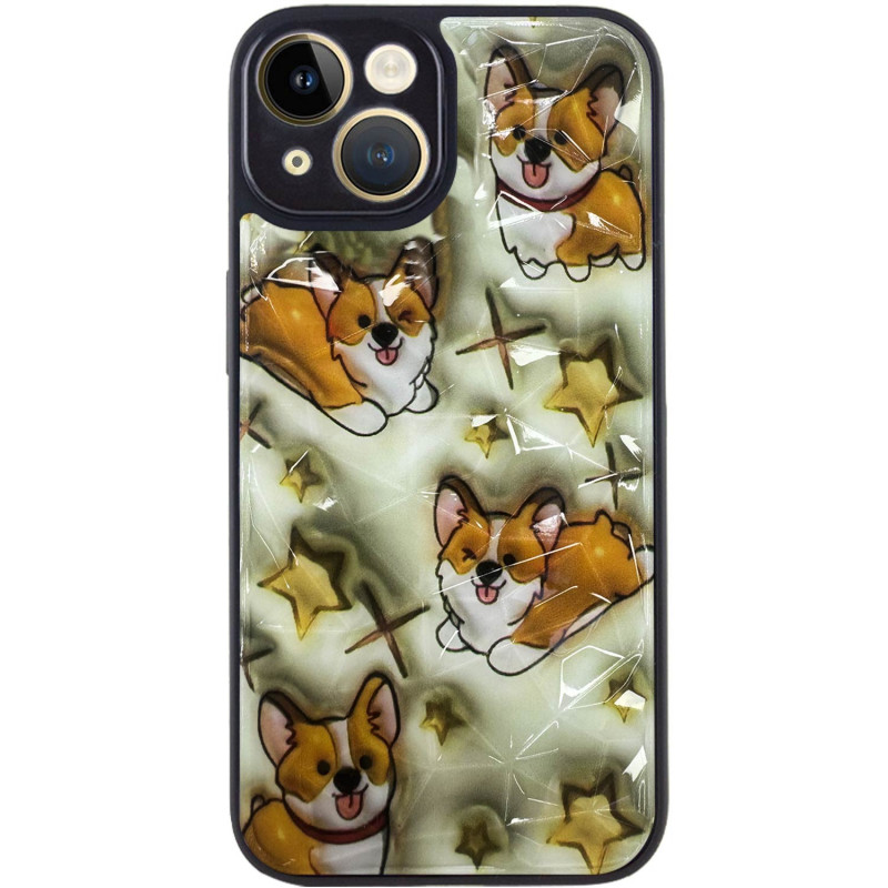 TPU+PC чохол Prisma Plushie Full Camera для Apple iPhone 14 (6.1) з креативним принтом на малюнкі №2