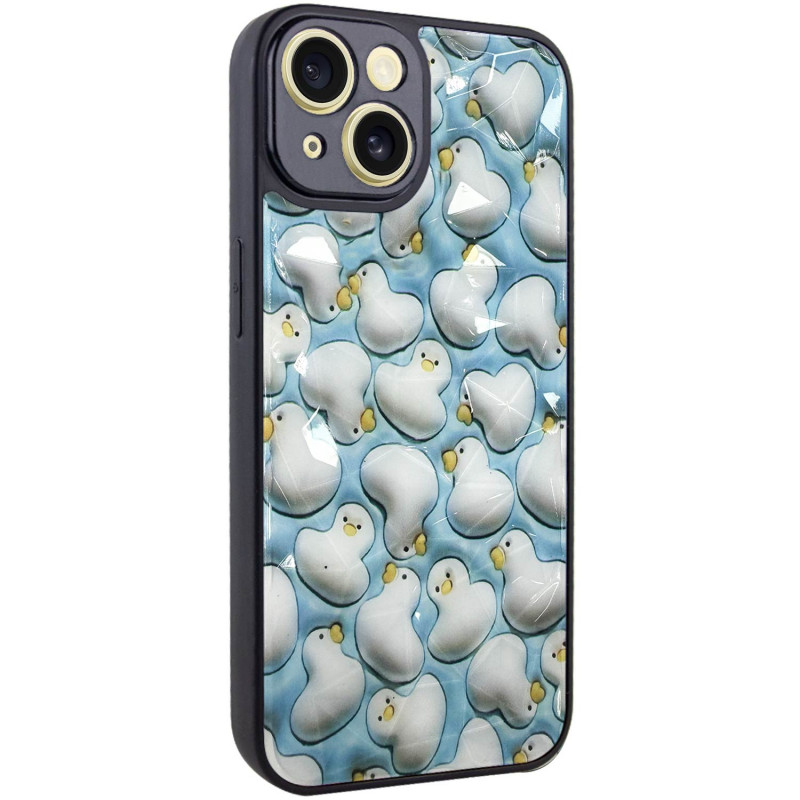 TPU+PC чохол Prisma Plushie Full Camera для Apple iPhone 14 (6.1) з креативним принтом на малюнкі №1