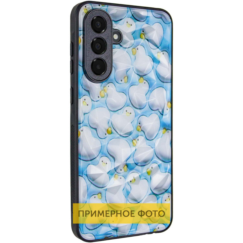 TPU+PC чехол Prisma Plushie Full Camera для Xiaomi Redmi 12C с креативным принтом на картинке №1