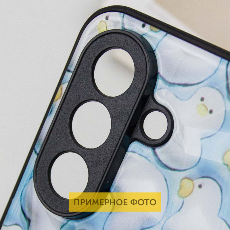 TPU+PC чехол Prisma Plushie Full Camera для Xiaomi Redmi 12C с креативным принтом на картинке №6