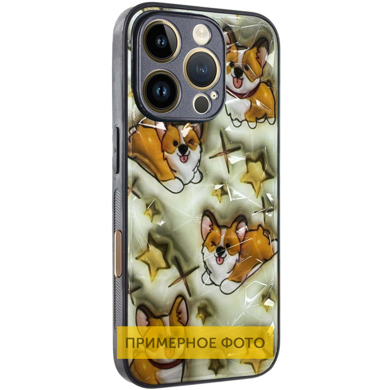 TPU+PC чохол Prisma Plushie Full Camera для Apple iPhone 16 (6.1) з креативним принтом на малюнкі №1