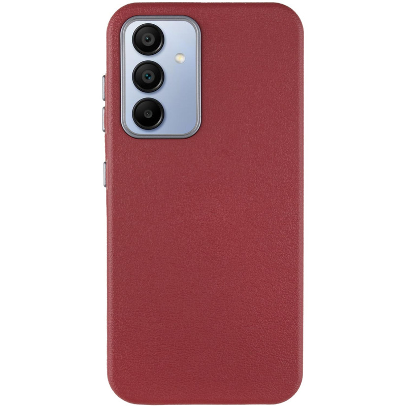 Шкіряний чохол Leather Case Metal Buttons для Samsung Galaxy S23 FE на малюнкі №2