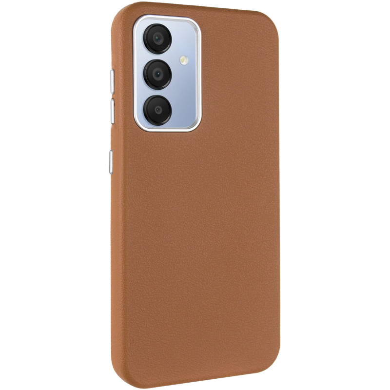 Шкіряний чохол Leather Case Metal Buttons для Samsung Galaxy S24+ / S25+ на малюнкі №1
