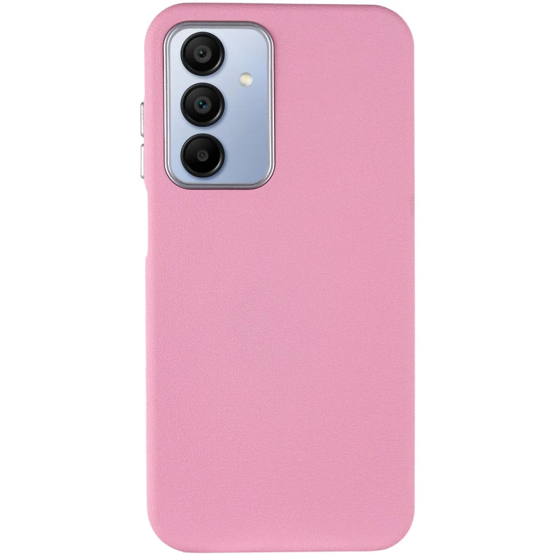 Кожаный чехол Leather Case Metal Buttons для Samsung Galaxy A15 4G/5G / M15 5G, Light Pink 1, Искусственная кожа, купить оптом с доставкой