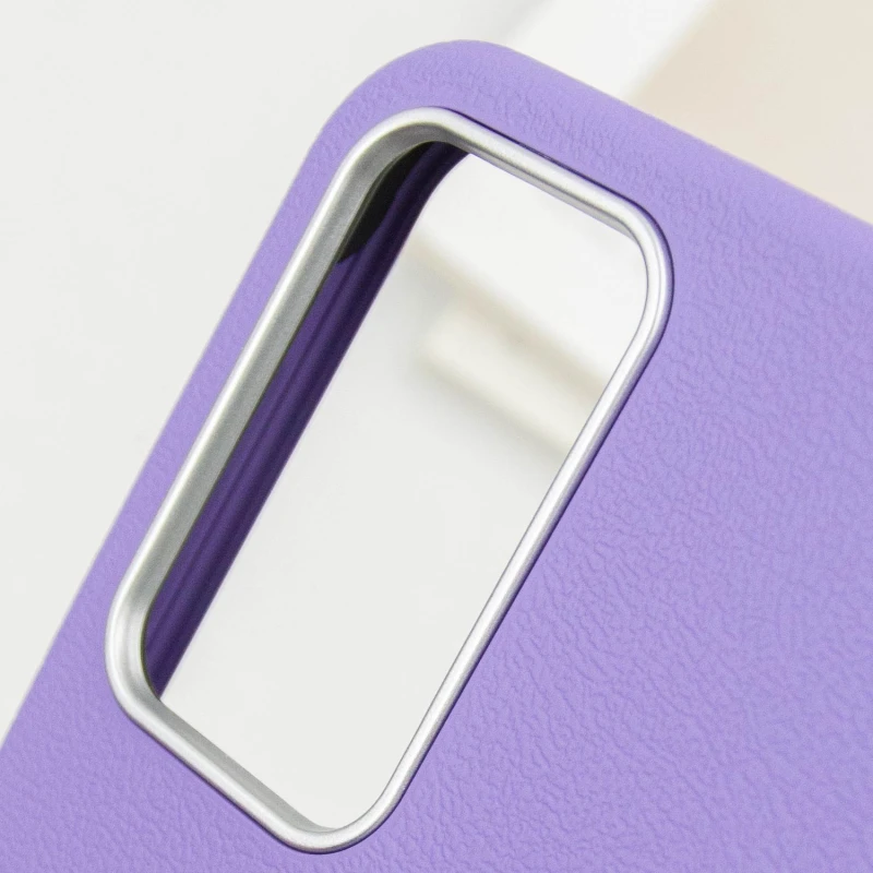 Кожаный чехол Leather Case Metal Buttons для Samsung Galaxy A15 4G/5G / M15 5G, Light Purple 5, Искусственная кожа, купить оптом с доставкой