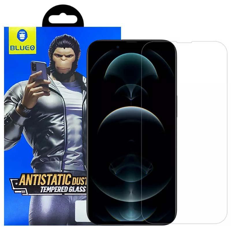 Загартоване захисне скло Blueo AntiStatic Glass Full Cover HD для Apple iPhone 13 Pro (6.1) | завтовшки 0.26 мм на малюнкі №1