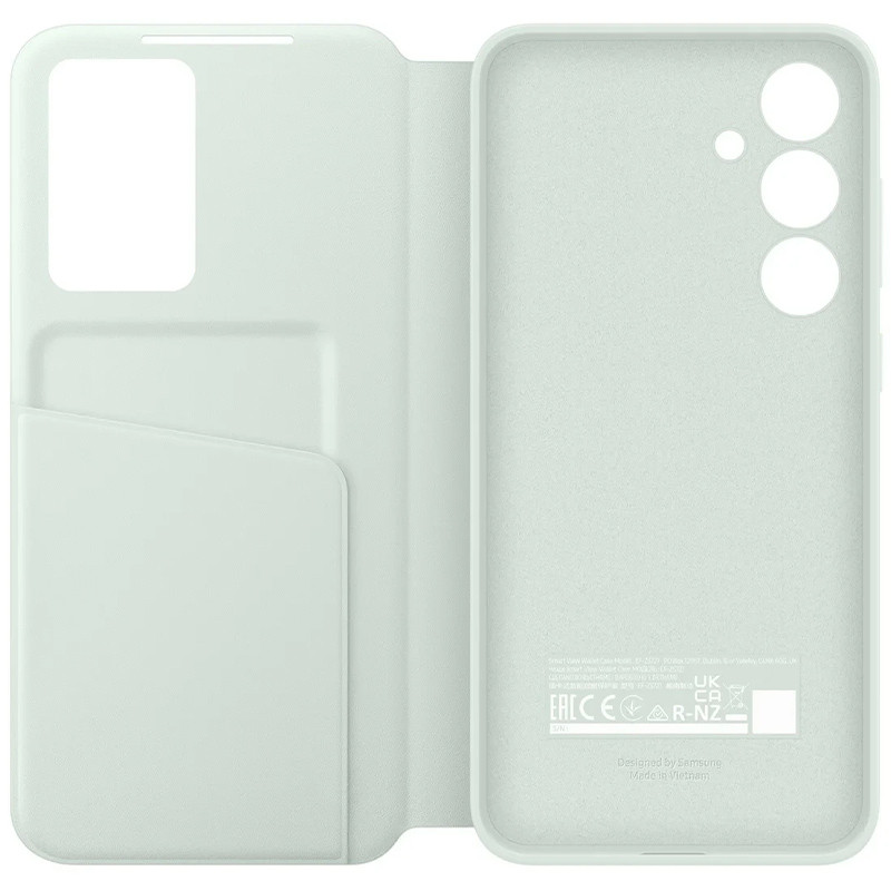 Шкіряний чохол Smart View Wallet Case (AAA) для Samsung Galaxy S24+ | MagSafe сумісність на малюнкі №5