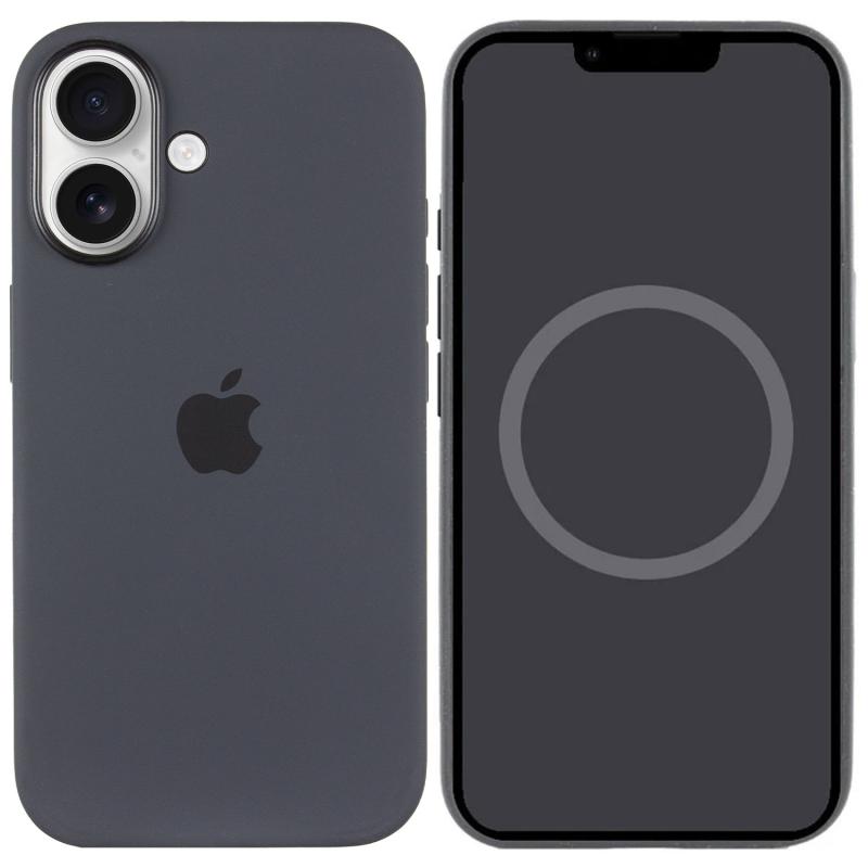 Чохол Silicone case (AAA) with Magsafe and Animation (button) для Apple iPhone 16 (6.1) на малюнкі №3