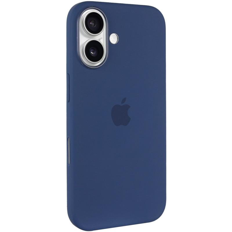 Чохол Silicone case (AAA) with Magsafe and Animation (button) для Apple iPhone 16 (6.1) на малюнкі №1