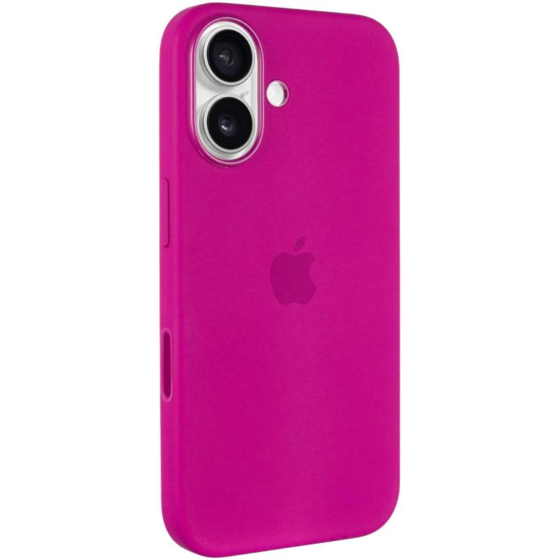 Чехол Silicone case (AAA) with Magsafe and Animation (button) для Apple iPhone 16 (6.1) на картинке №2