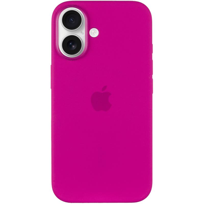 Чехол Silicone case (AAA) with Magsafe and Animation (button) для Apple iPhone 16 (6.1) на картинке №3