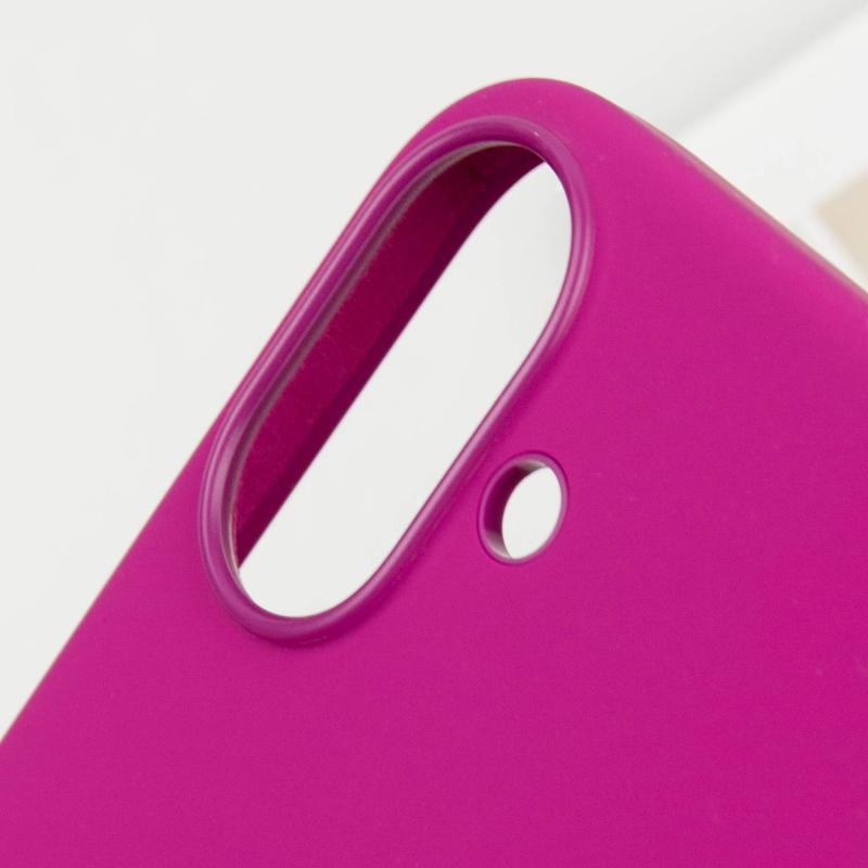 Чехол Silicone case (AAA) with Magsafe and Animation (button) для Apple iPhone 16 (6.1) на картинке №7
