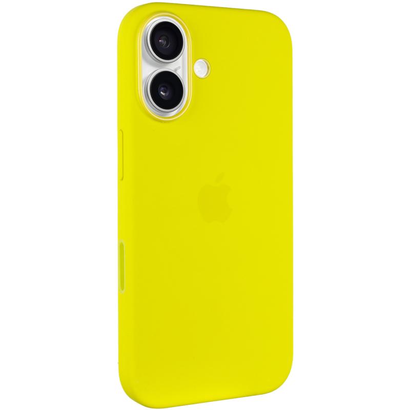 Чохол Silicone case (AAA) with Magsafe and Animation (button) для Apple iPhone 16 (6.1) на малюнкі №2