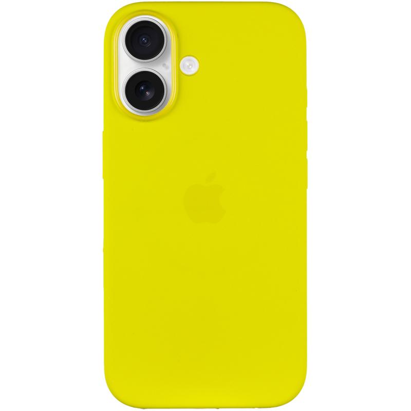 Чохол Silicone case (AAA) with Magsafe and Animation (button) для Apple iPhone 16 (6.1) на малюнкі №3