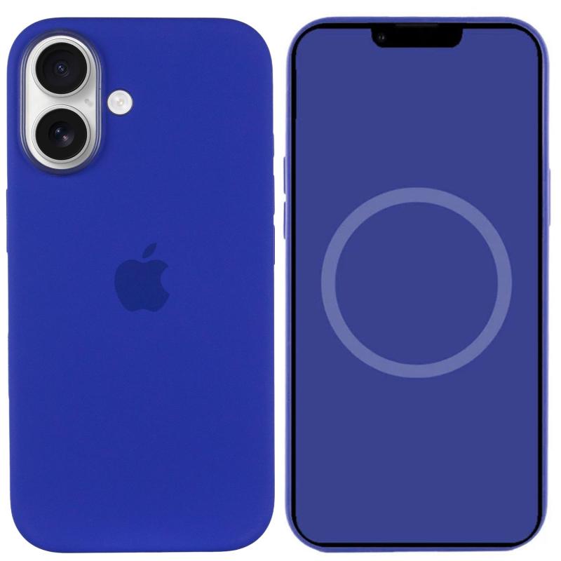 Чохол Silicone case (AAA) with Magsafe and Animation (button) для Apple iPhone 16 (6.1) на малюнкі №3