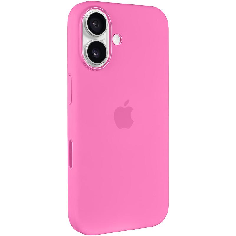 Чохол Silicone case (AAA) with Magsafe and Animation (button) для Apple iPhone 16 (6.1) на малюнкі №1