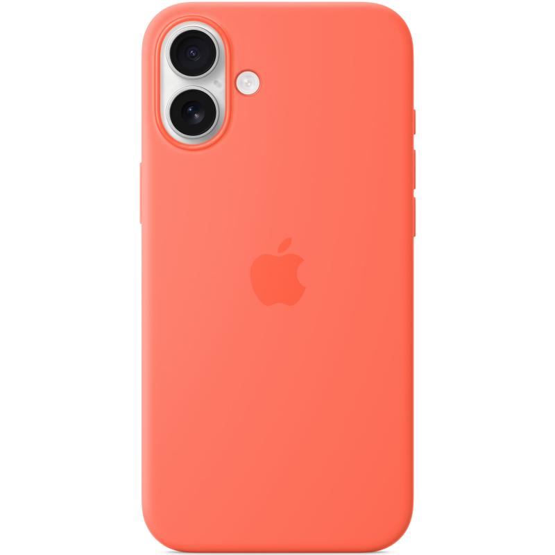 Чехол Silicone case (AAA) with Magsafe and Animation (button) для Apple iPhone 16 (6.1) на картинке №4