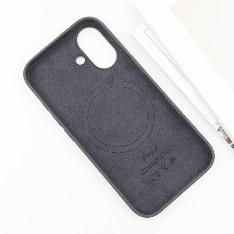 Чохол Silicone case (AAA) with Magsafe and Animation (button) для Apple iPhone 16 Plus (6.7) на малюнкі №6