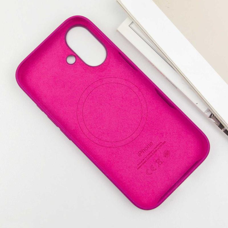Чохол Silicone case (AAA) with Magsafe and Animation (button) для Apple iPhone 16 Plus (6.7) на малюнкі №5