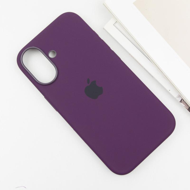 Чохол Silicone case (AAA) with Magsafe and Animation (button) для Apple iPhone 16 Plus (6.7) на малюнкі №4