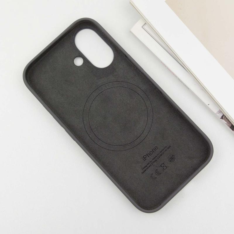 Чохол Silicone case (AAA) with Magsafe and Animation (button) для Apple iPhone 16 Plus (6.7) на малюнкі №5