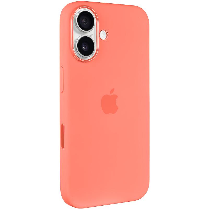 Чохол Silicone case (AAA) with Magsafe and Animation (button) для Apple iPhone 16 Plus (6.7) на малюнкі №1