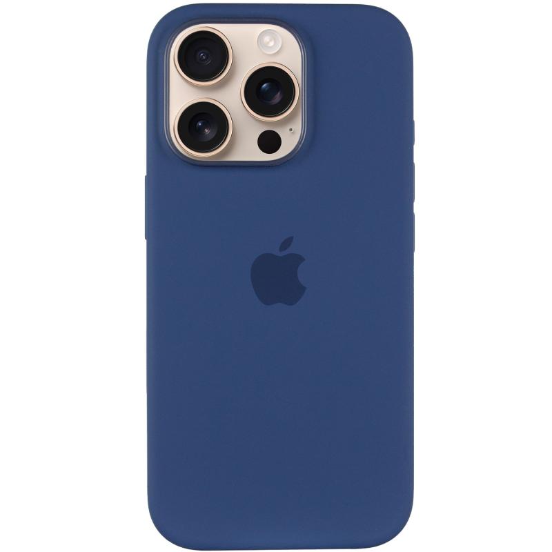 Чехол Silicone case (AAA) with Magsafe and Animation (button) для Apple iPhone 16 Pro Max (6.9) на картинке №2