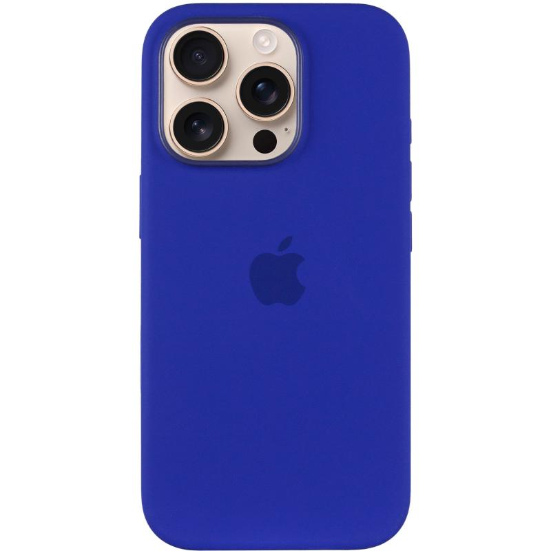 Чехол Silicone case (AAA) with Magsafe and Animation (button) для Apple iPhone 16 Pro Max (6.9) на картинке №2