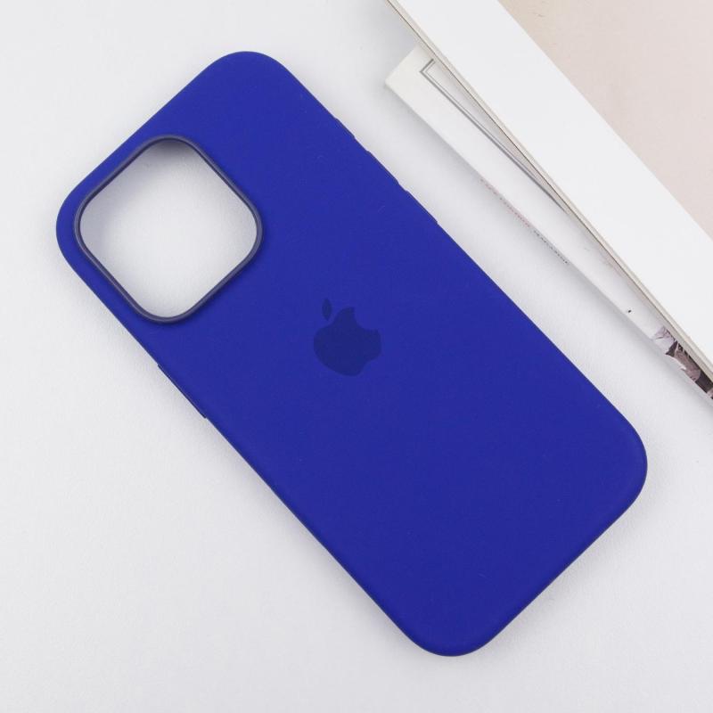 Чехол Silicone case (AAA) with Magsafe and Animation (button) для Apple iPhone 16 Pro Max (6.9) на картинке №4