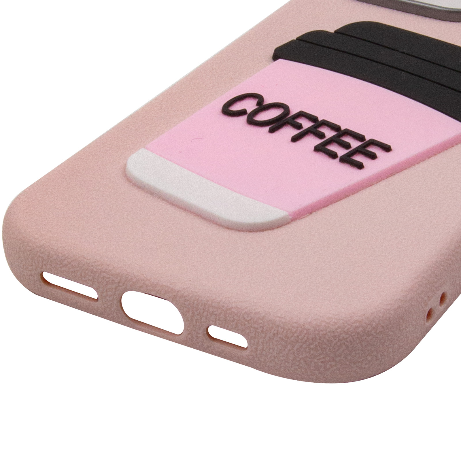 Чохол TPU Leather Toys для Apple iPhone 11 Pro Max (6.5"), Coffee / Pink 3, TPU, купити оптом з доставкою