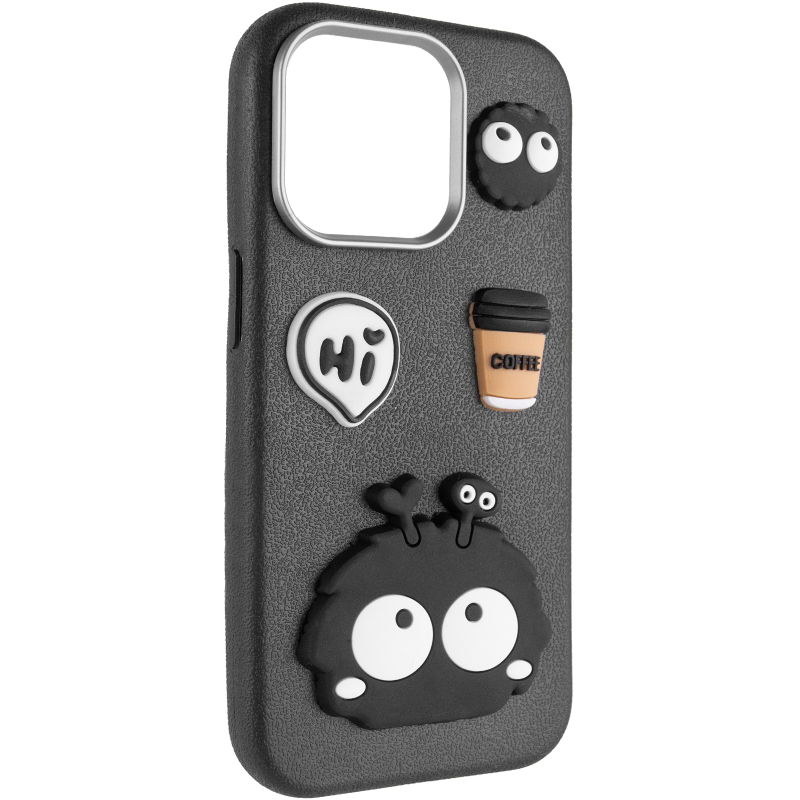 Чохол TPU Leather Toys для Apple iPhone 11 Pro Max (6.5"), Monster / Black, TPU, купити оптом з доставкою