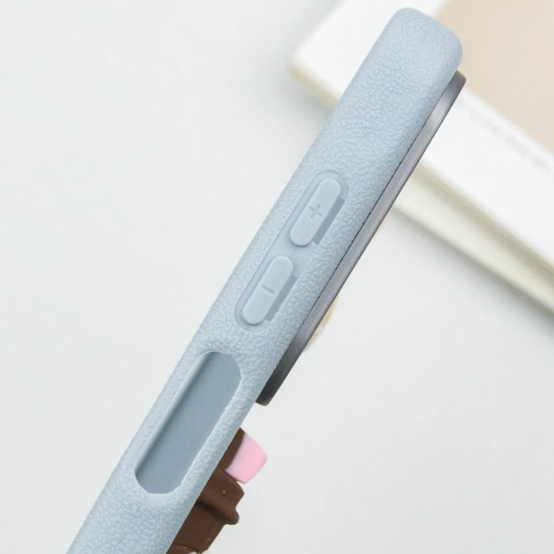 Чохол TPU Leather Toys для Samsung Galaxy A26 5G, Labubu / Blue 4, Штучна шкіра, купити оптом з доставкою