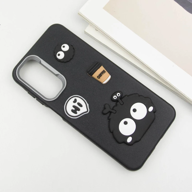 Чохол TPU Leather Toys для Samsung Galaxy A26 5G, Monster / Black 1, Штучна шкіра, купити оптом з доставкою