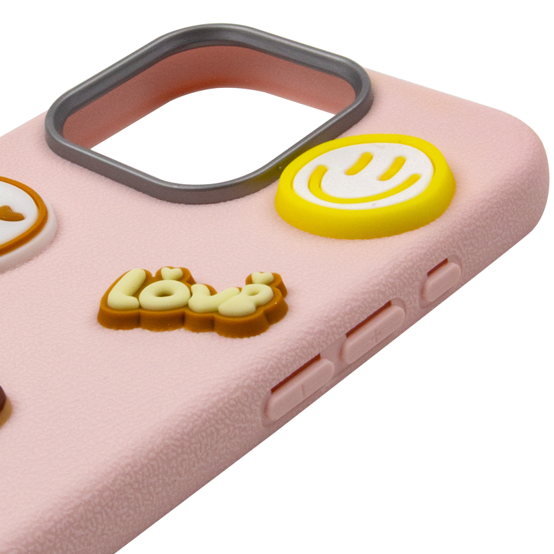 Чехол TPU Leather Toys для Apple iPhone 14 Pro (6.1"), Capybara / Pink 3, TPU, купить оптом с доставкой