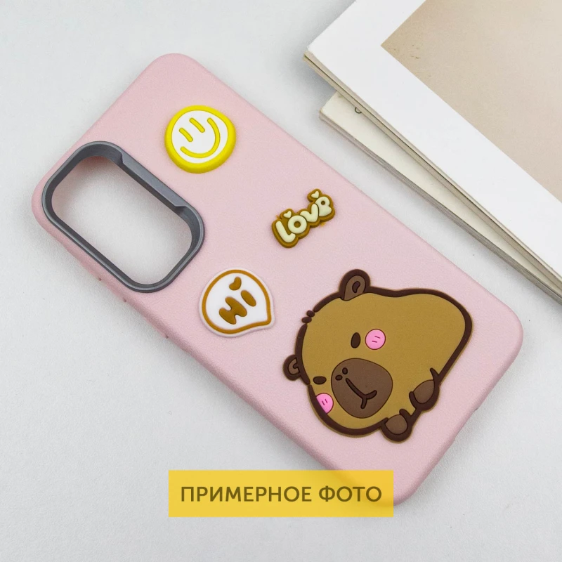 Чехол TPU Leather Toys для Xiaomi Redmi 13C / Poco C65, Capybara / Pink 1, TPU, купить оптом с доставкой