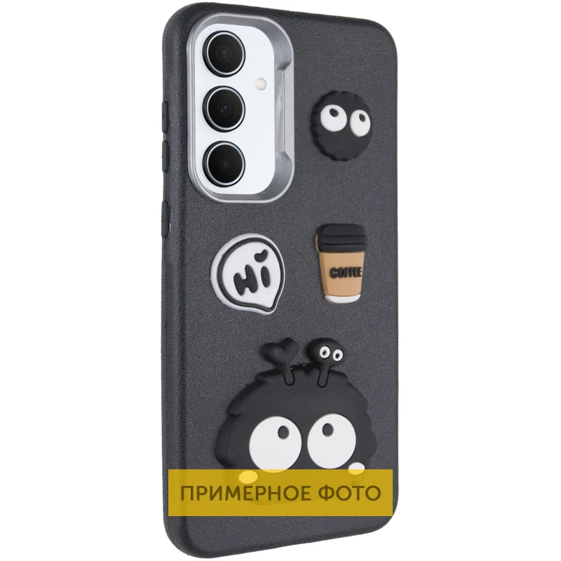 Чехол TPU Leather Toys для Xiaomi Redmi 13C / Poco C65, Monster / Black, TPU, купить оптом с доставкой