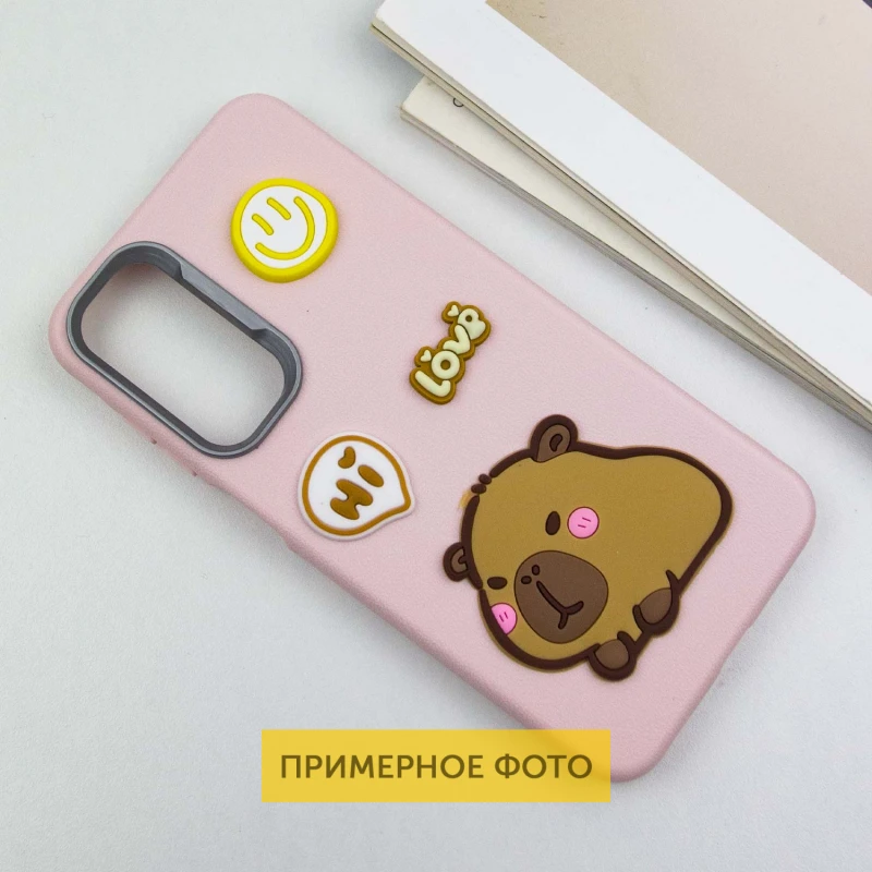 Чехол TPU Leather Toys для Xiaomi Poco X6 / Note 13 Pro 5G, Capybara / Pink 2, TPU, купить оптом с доставкой