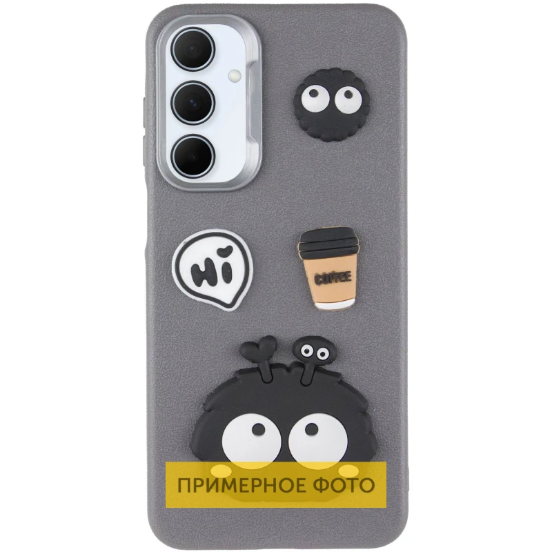 Чехол TPU Leather Toys для Xiaomi Poco X6 / Note 13 Pro 5G, Monster / Grey 1, TPU, купить оптом с доставкой