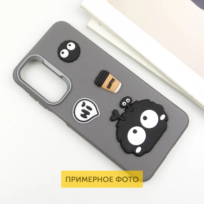 Чехол TPU Leather Toys для Xiaomi Poco X6 / Note 13 Pro 5G, Monster / Grey 2, TPU, купить оптом с доставкой