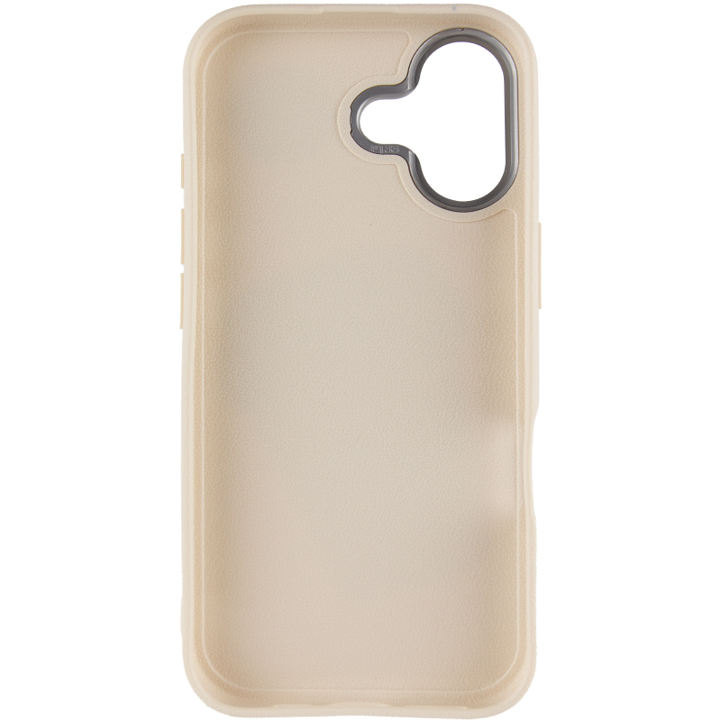 Чехол TPU Leather Toys для Apple iPhone 16 (6.1"), Coffee / Sand 2, TPU, купить оптом с доставкой