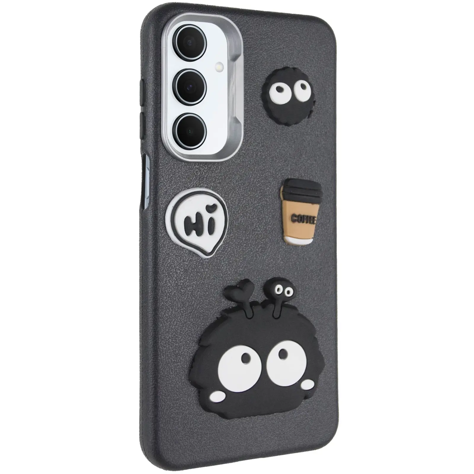 Чехол TPU Leather Toys для Samsung Galaxy S24 FE, Monster / Black, TPU, купить оптом с доставкой