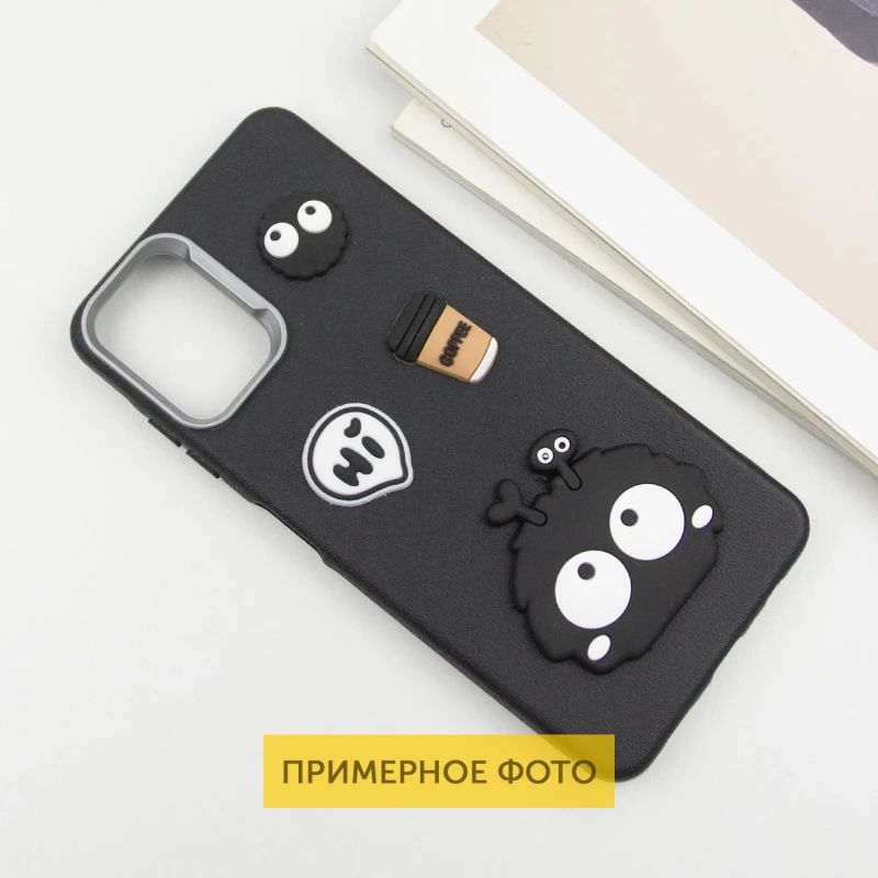Чехол TPU Leather Toys для Samsung Galaxy A06, Monster / Black 2, TPU, купить оптом с доставкой