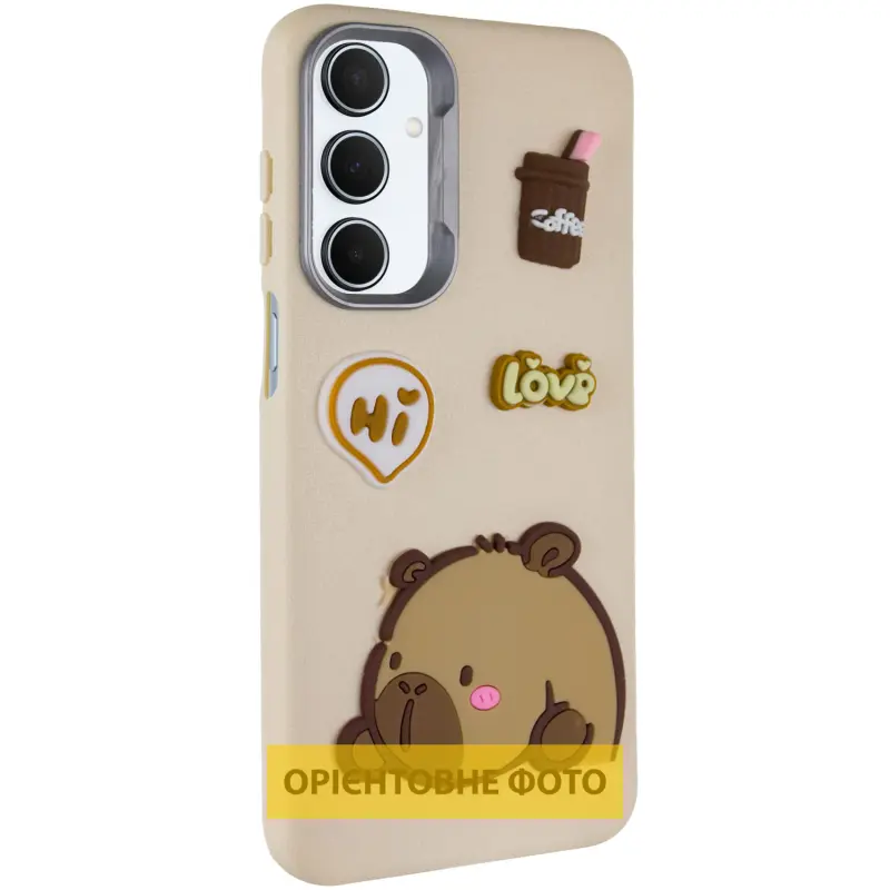 Чехол TPU Leather Toys для Motorola Moto G05, Capybara / Sand, TPU, купить оптом с доставкой