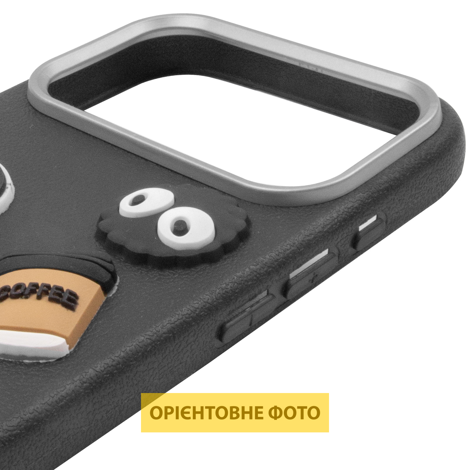 Чехол TPU Leather Toys для Apple iPhone 17 Pro Max (6.9"), Monster / Black 3, TPU, купить оптом с доставкой