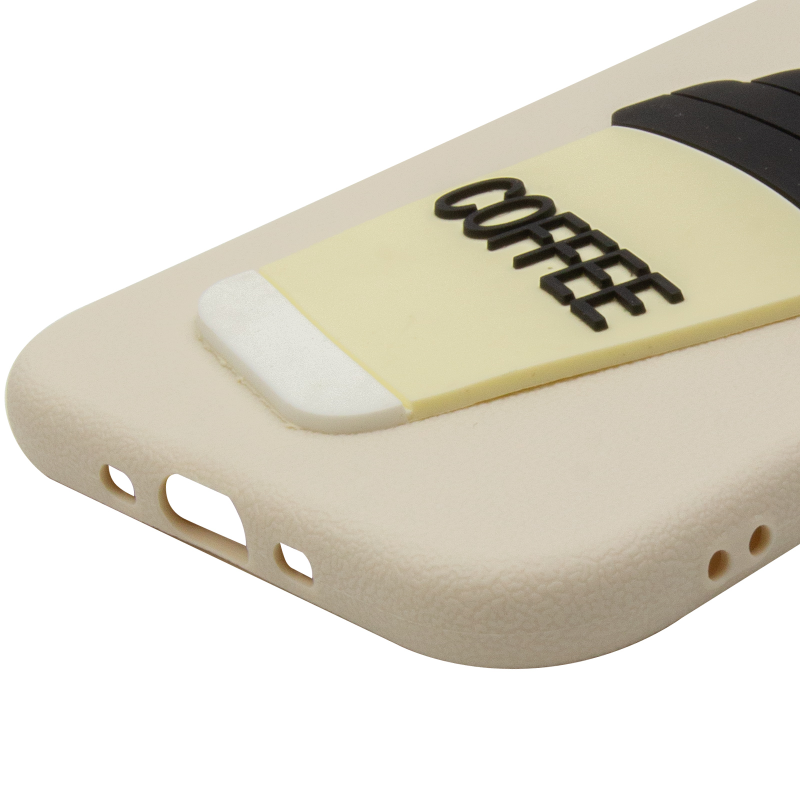 Чохол TPU Leather Toys для Apple iPhone 17 Air (6.5"), Coffee / Sand 4, Штучна шкіра, купити оптом з доставкою