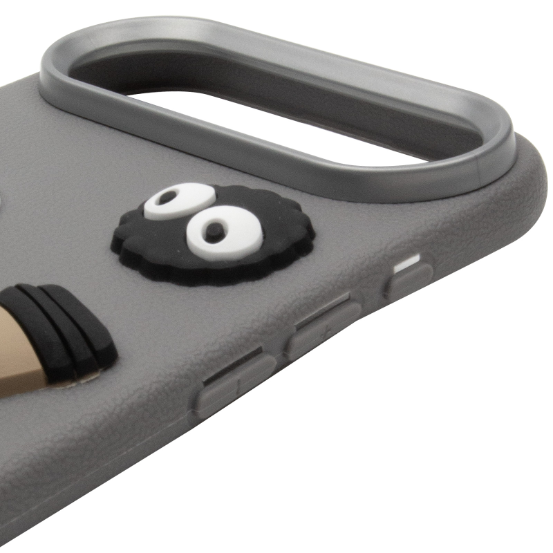 Чохол TPU Leather Toys для Apple iPhone 17 Air (6.5"), Monster / Grey 3, Штучна шкіра, купити оптом з доставкою