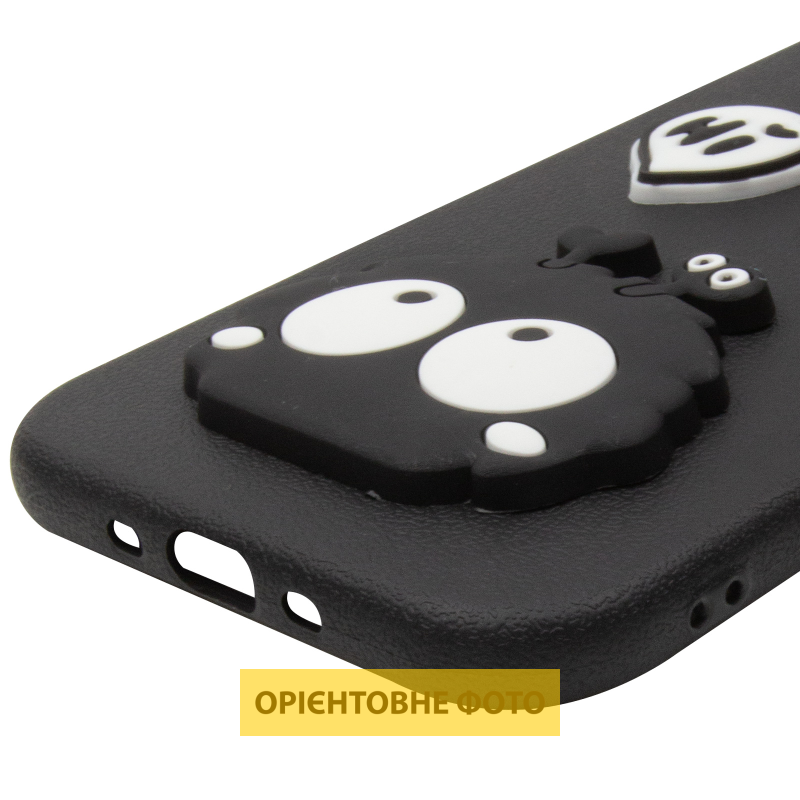 Чохол TPU Leather Toys для Apple iPhone 17 Air (6.5"), Monster / Black 4, Штучна шкіра, купити оптом з доставкою