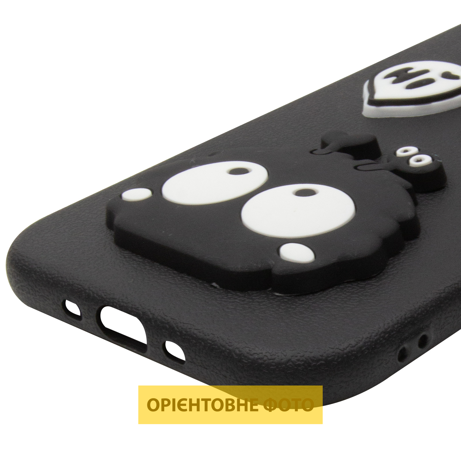 Чохол TPU Leather Toys для Apple iPhone 17 Air (6.5"), Monster / Black 4, Штучна шкіра, купити оптом з доставкою