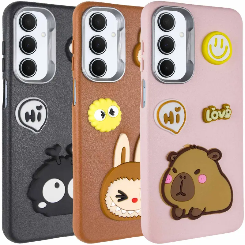 Чехол TPU Leather Toys для Samsung Galaxy S25 FE, TPU, купить оптом с доставкой